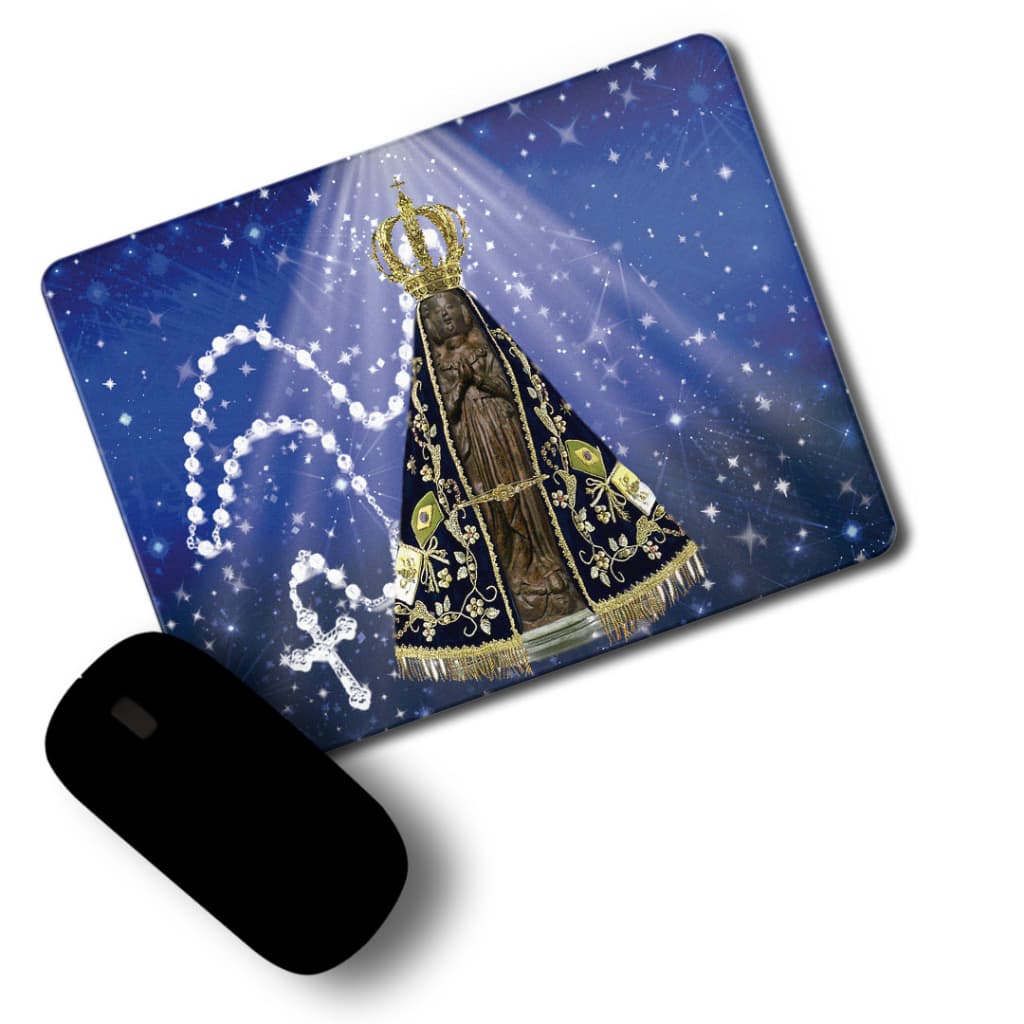 Mouse Pad Personalizado Nossa Senhora Aparecida emborrachado