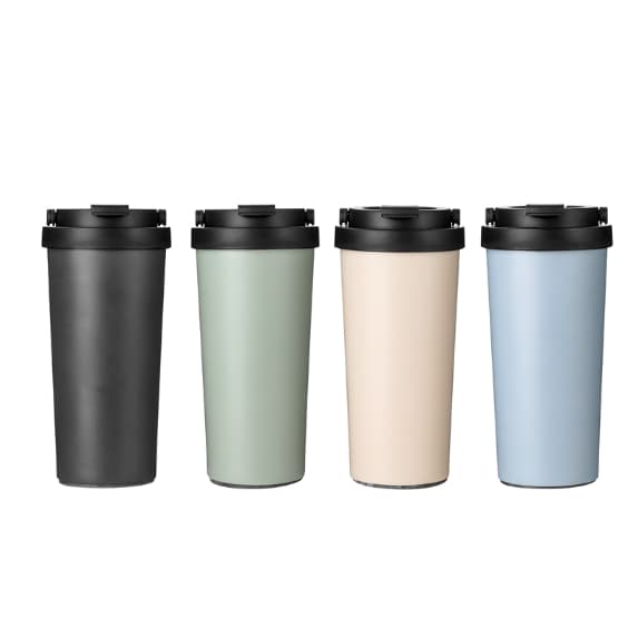 Garrafa Térmica Anti-Vazamento Novo Estilo Com tampa Silicone e Inox F378