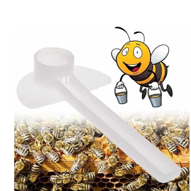 Alimentador 12x Unidades Para Abelhas Tipo Externo Para Garrafas Pet Apicultura Mel Alimentadores