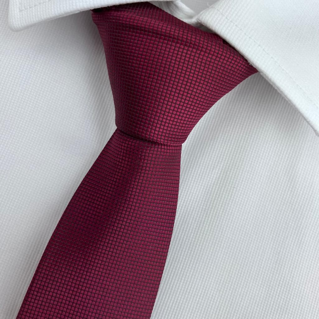 Gravata Marsala Slim e Semi Slim Masculina Social Para Padrinhos de Casamento