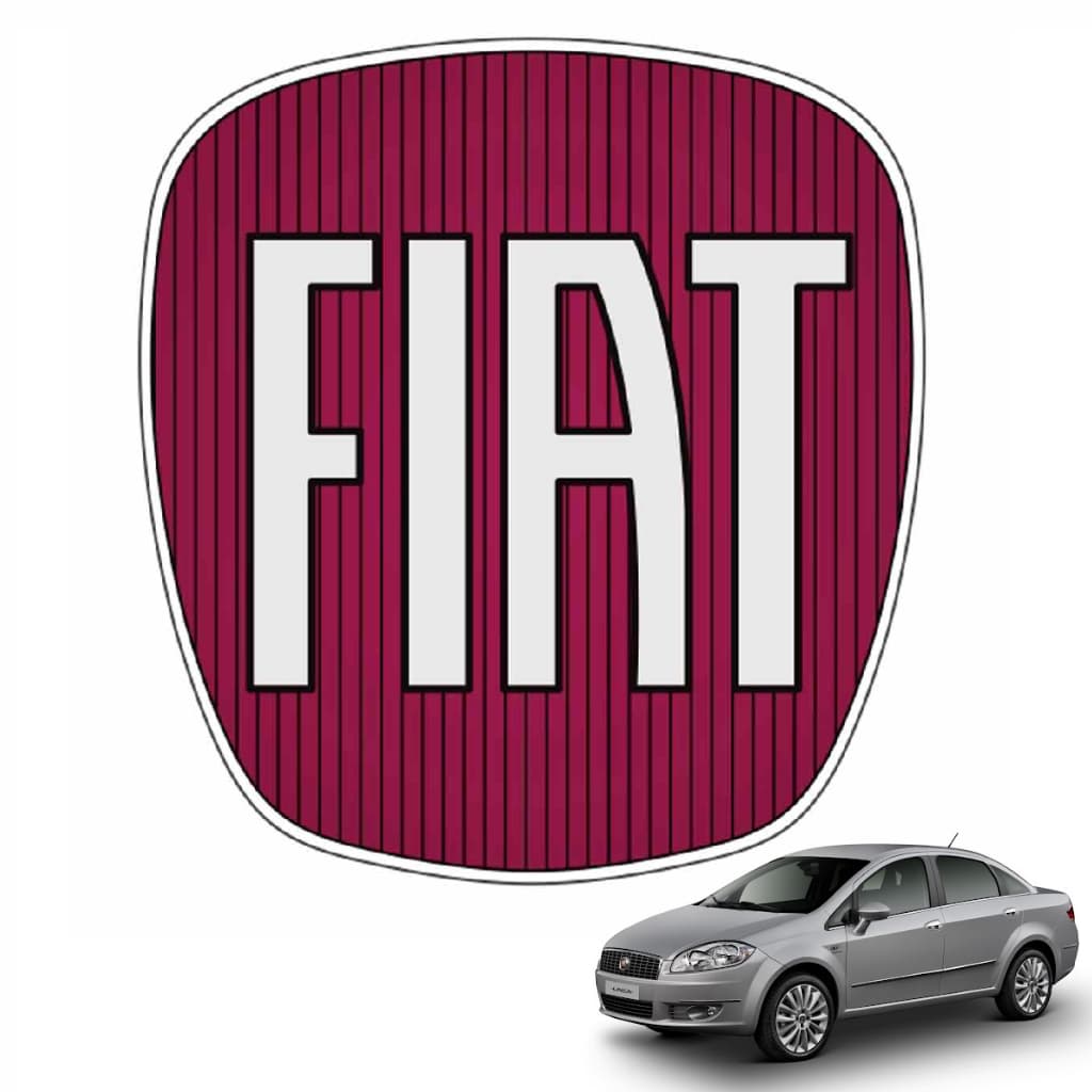 1 Aplique Emblema Fiat Linea Grade ou Porta mala