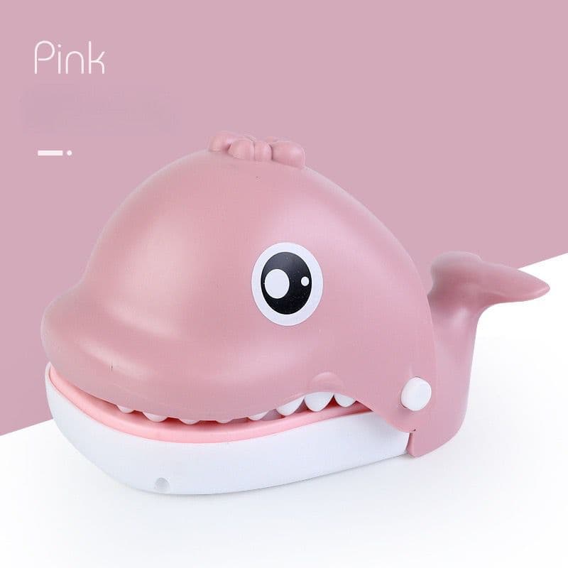 Brinquedo Crocodilo Engraçado Boca Jogo Dentista Mordida Dedo Baleia