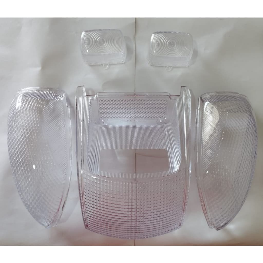 Kit Lente Lanterna E Piscas Pop100 2009 até 2015 Cristal