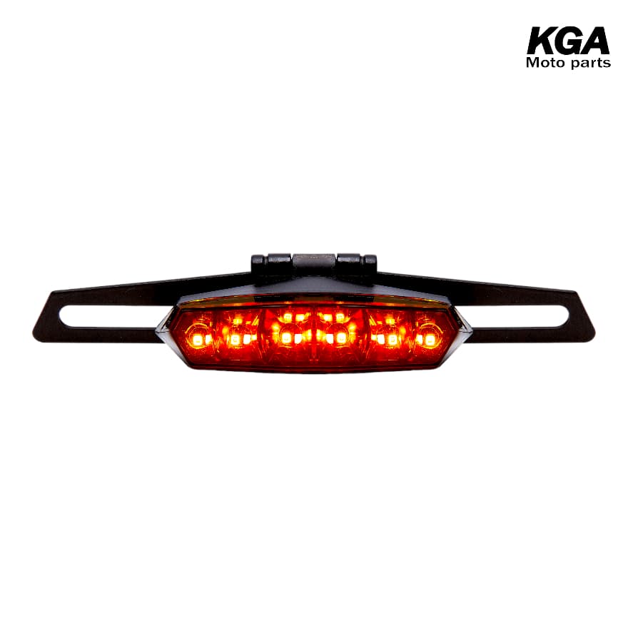 Lanterna Kga Traseira Led Beta Preto C/ Pisca