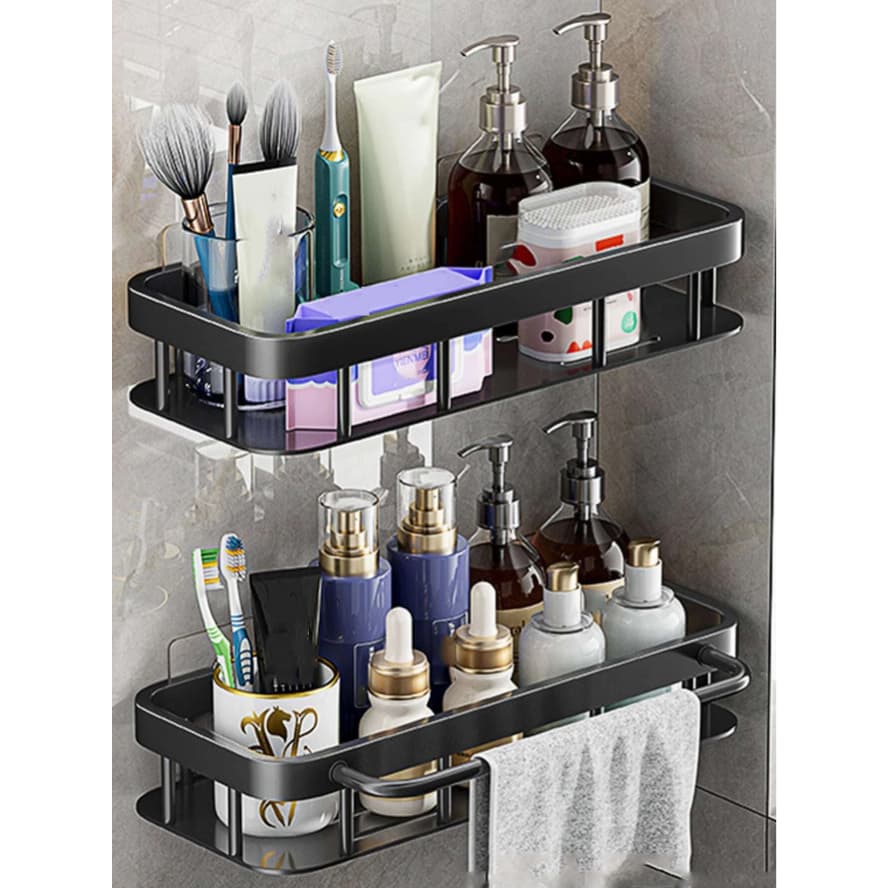 Suporte De Shampoo Prateleiras De Banheiro Sem Furo Premium Top