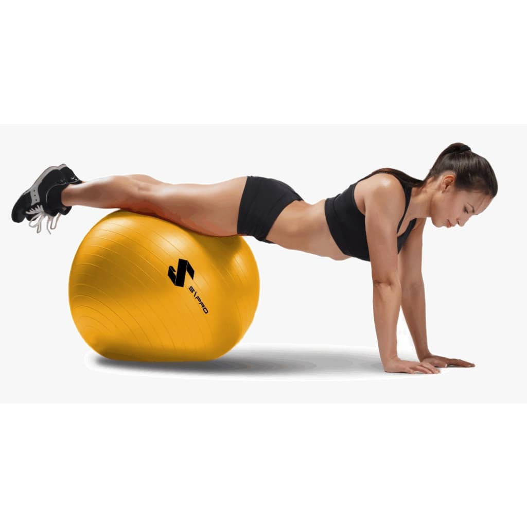 Bola Suíça Pilates Fitball 65 cm - Kit com 6 bolas - 200 kg - Ante estouro - Produzida no Brasil