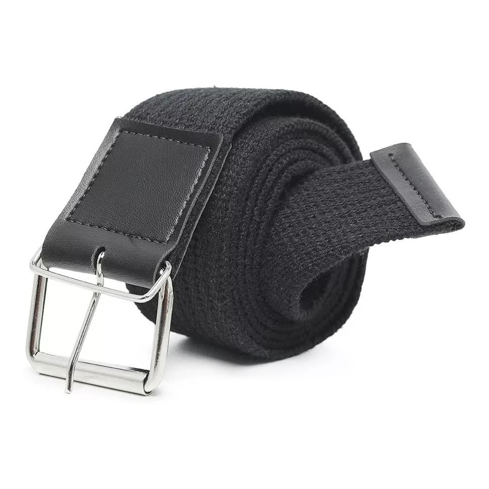 Cinto Masculino Em Lona Tecido Gorgurão Costurado