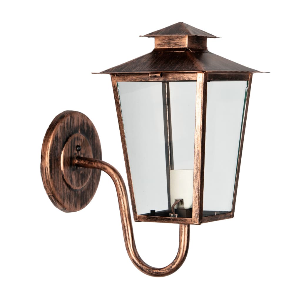 Luminária Lustre Arandela Colonial de Parede Vidro Transparente 14B