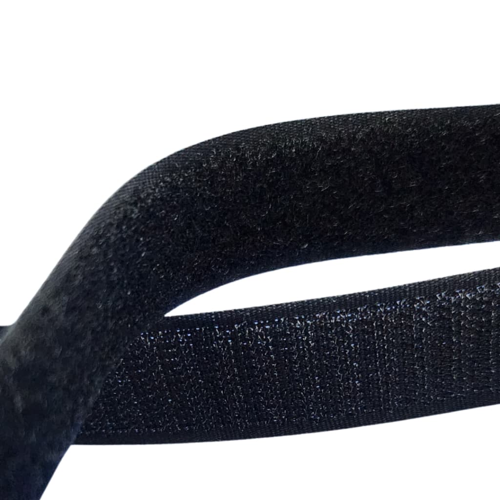 Velcro Preto Fecho de Contato Para Costura 1,6CM com 10 Metros Forte e Resistente