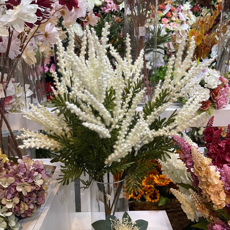 Kits GALHO DE flores 74cm  Artificiais decoracao de casa e mesa e sala para vasos flor de penugem
