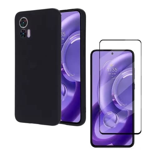 Capa Capinha Para Motorola Moto Edge 30 Neo + Pel Vidro 3d