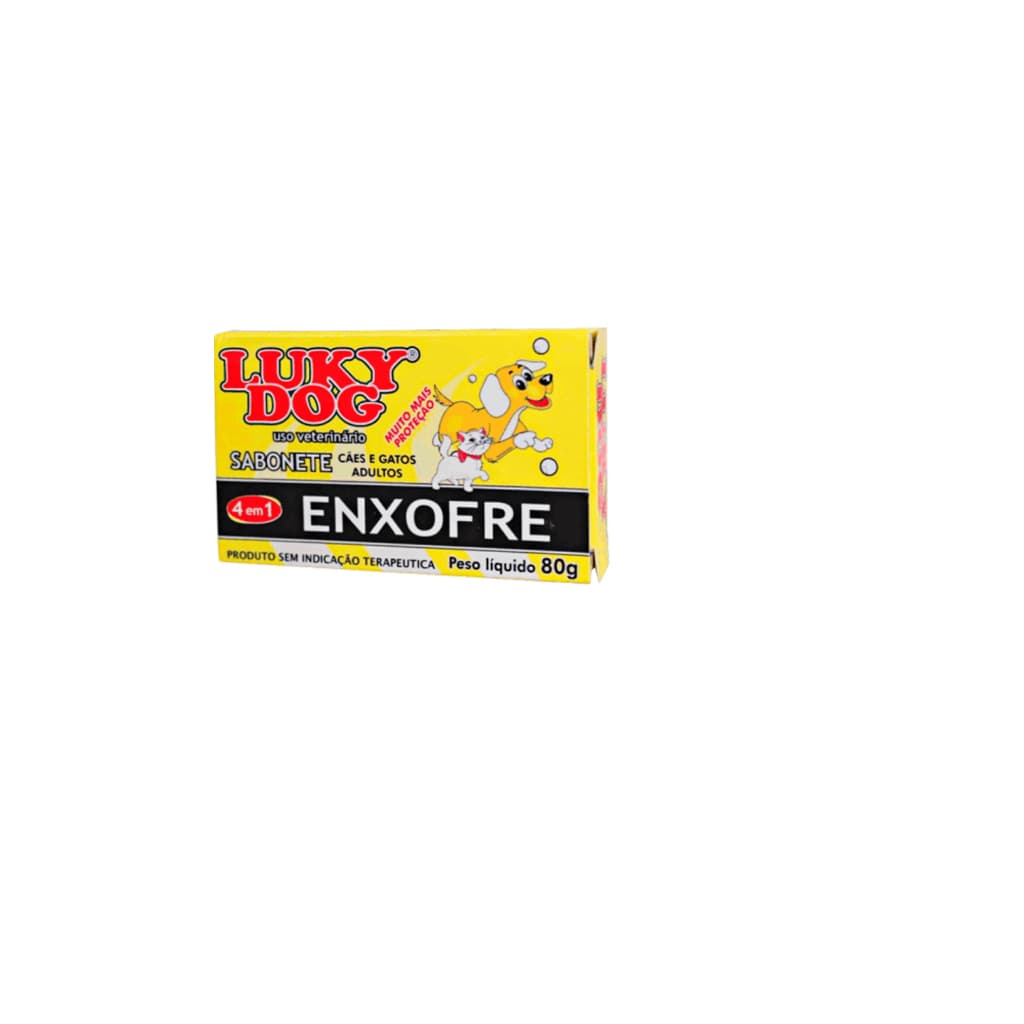 Luky Dog - Sabonete Enxofre - 80g