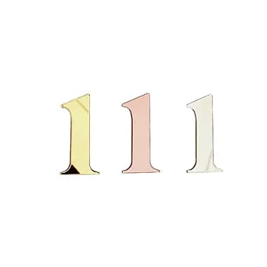 Número 1 - Topo de Bolo Acrílico