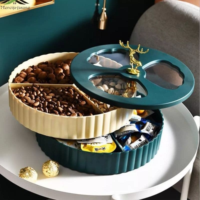 Bandeja De doces Castanhas Multifuncional para doces balas bombons decorativa bandeja para castanhas