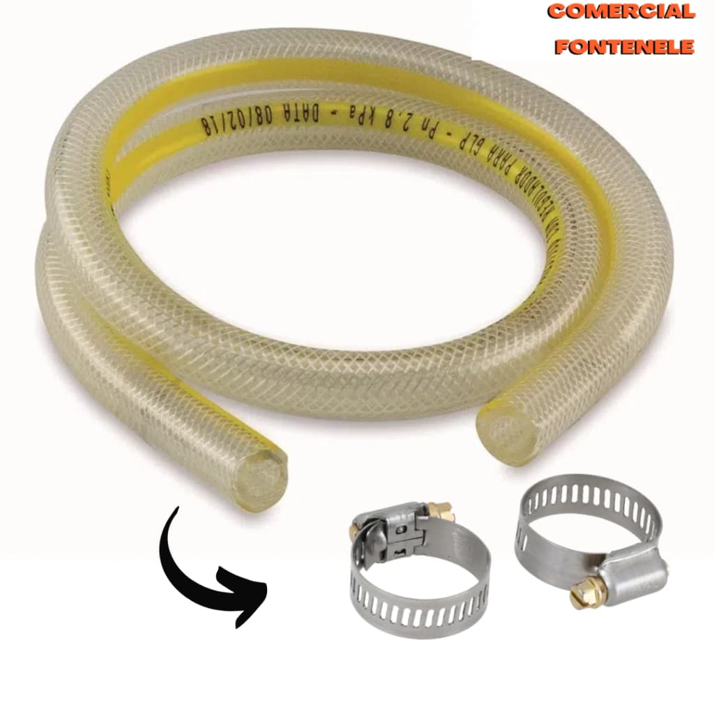 MANGUEIRA GAS GLP 1,25 M + ABRACADEIRA