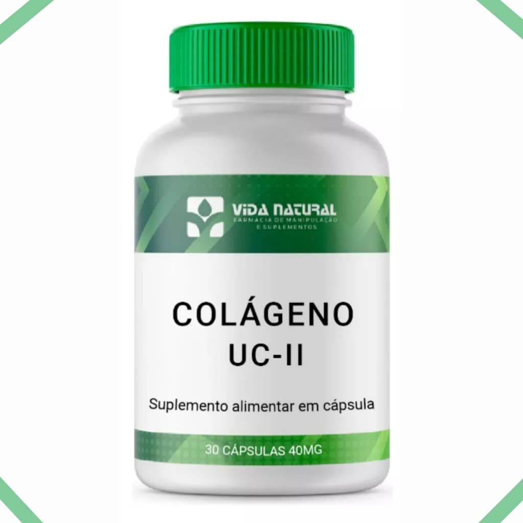Colágeno Uc2 | Tipo 2 | Tipo Ii Nutricional 40mg 30 Cápsulas