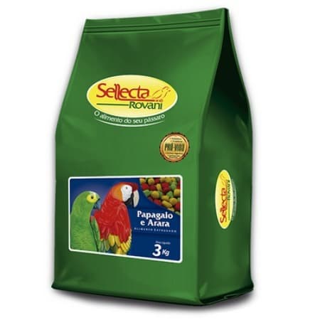 Sellecta Papagaio E Arara 3kg Extrusada