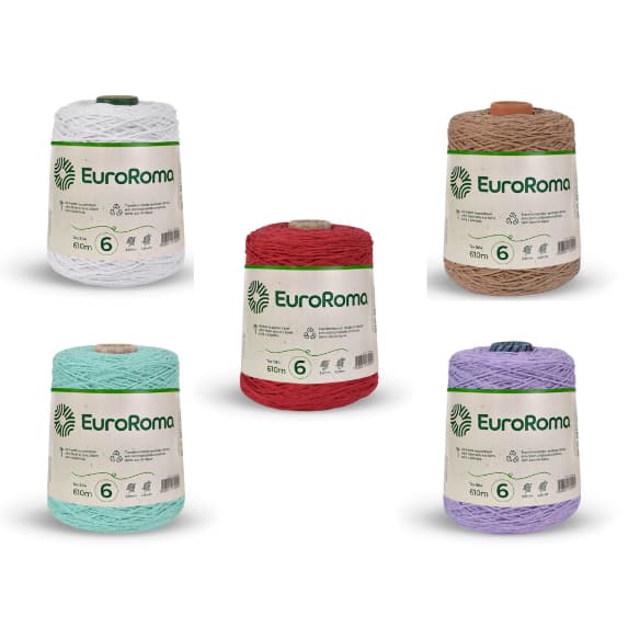 Barbante EuroRoma N°6 600g