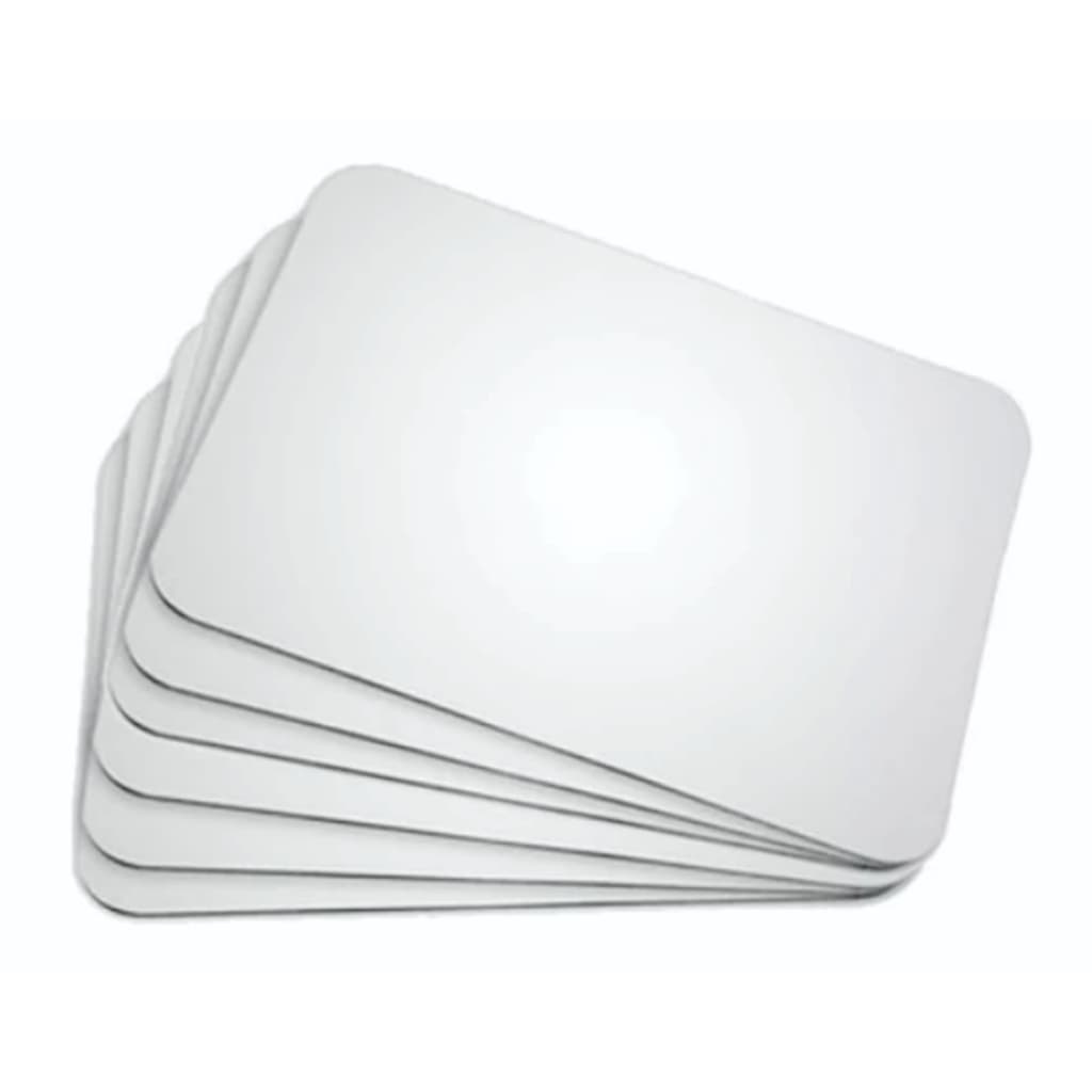 Mouse Pad 22x17 Branco P/sublimação - 10 UNIDADES