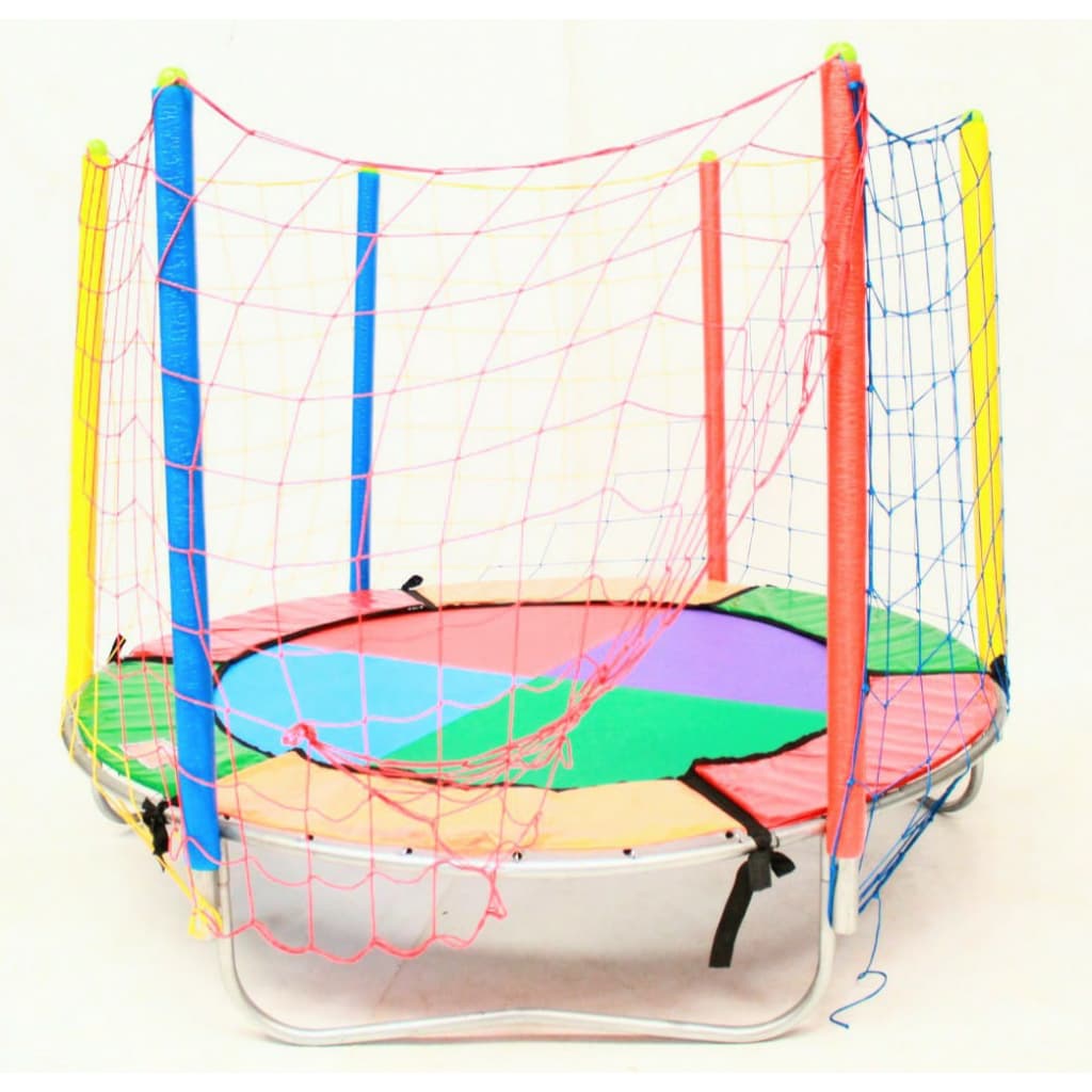 Cama Elástica Infantil 1,82 m Colorida Pula Pula