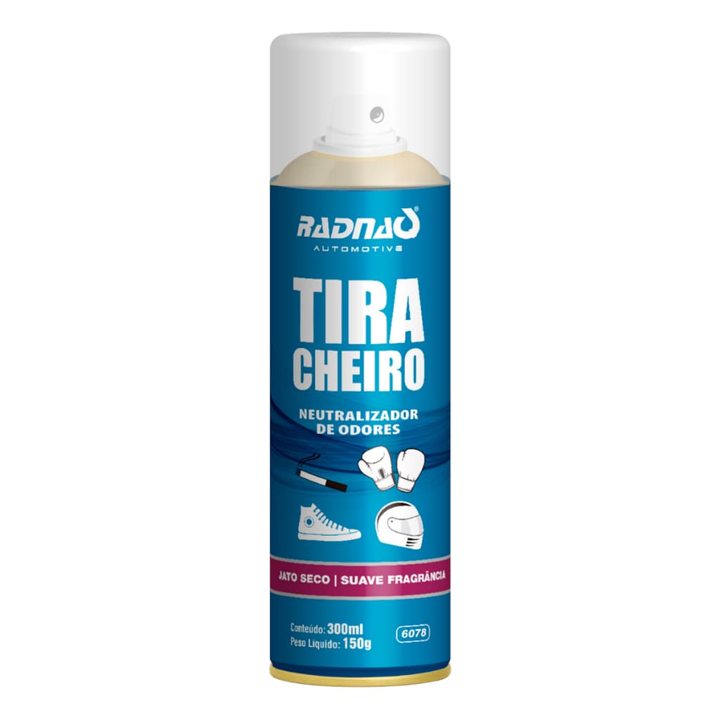 Tira Cheiro Removedor de Odores Spray 300ml Radnaq