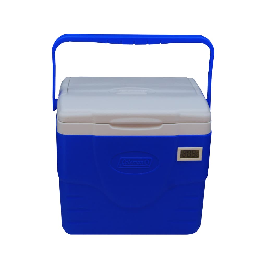 Caixa Térmica 15 Litros Cooler Termômetro Digital Transporte Vacinas medicamentos bebida alimento pet shop home care