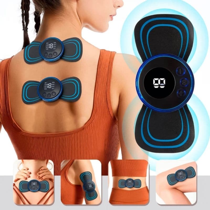 Massageador Portátil Recarregável 8 Modos 19 Intensidades