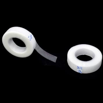 Fita Micropore Transpore transparente antialérgica para extensão de cílios