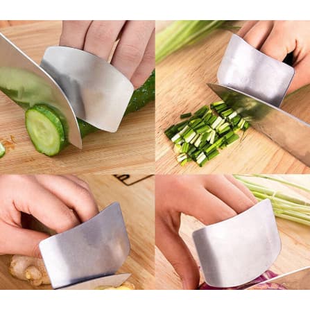 Protetor de Dedos Em Inox Anti Corte Legumes Cozinha