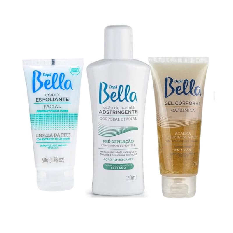 Kit Depil Bella para Sobrancelhas Design