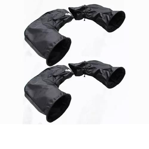 Luva Guidão Proteção Mão Frio Arco Motos Linha 125 150 2 Par