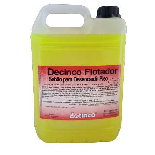 Flotador de Sujeira Potente  5Lts-multiuso Profissional Extra-Forte para Desencardir