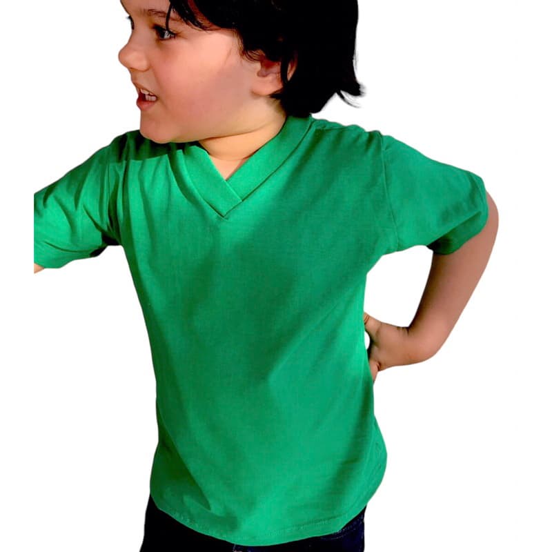 Camiseta Infantil Lisa Gola V