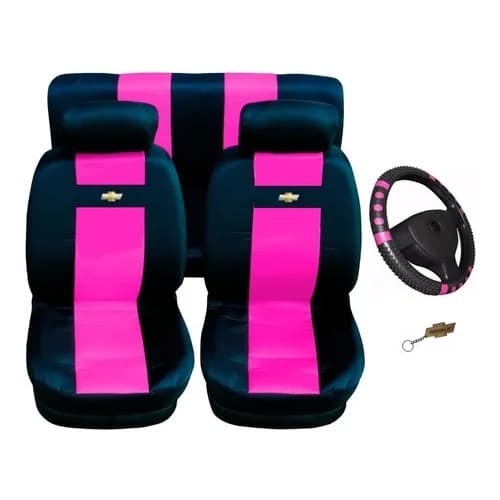 capa banco carro volante kit completo Chevrolet  CELTA