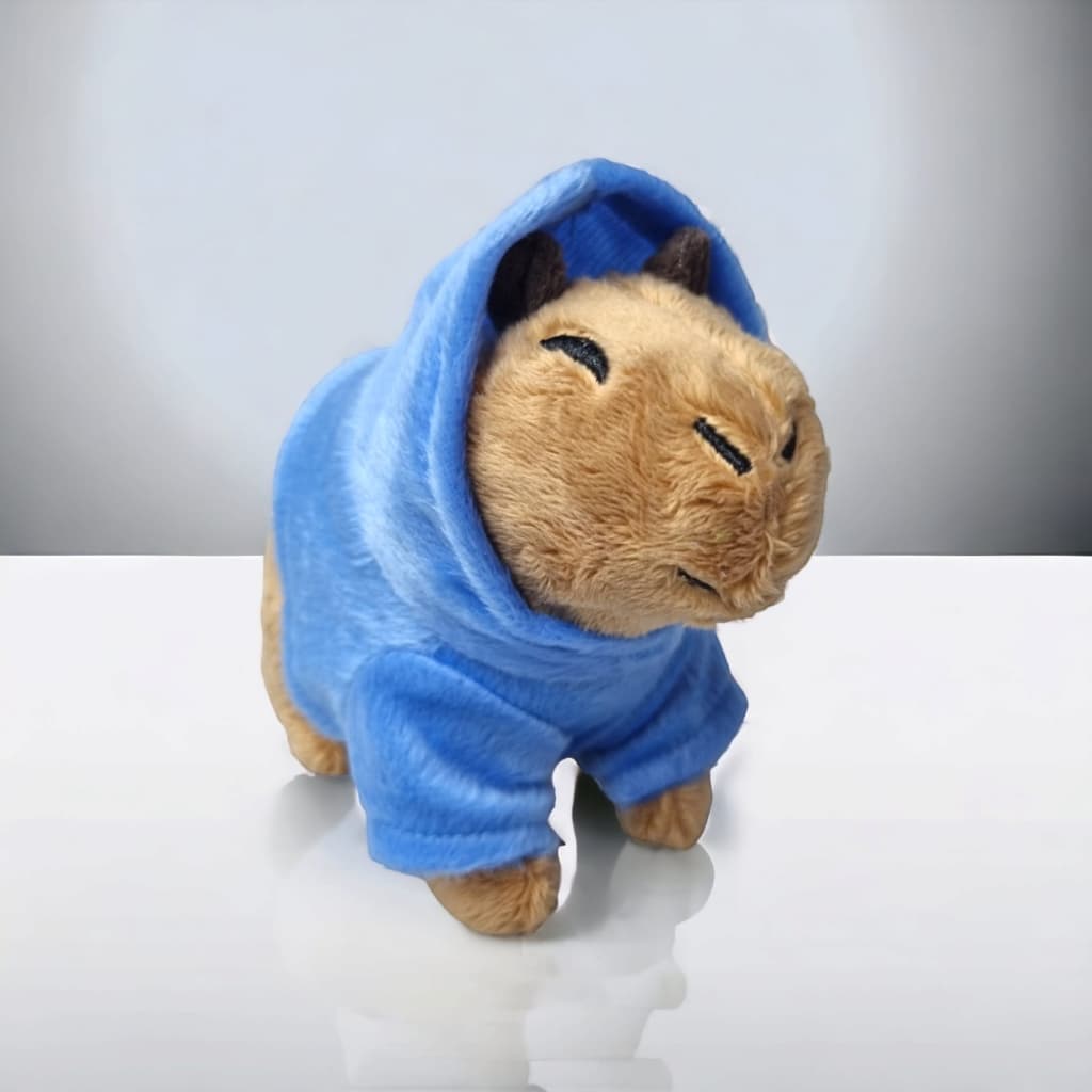 Brinquedos De Pelucia Capivara Fofa Filó C/ Capuz