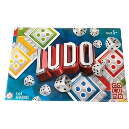 Jogo Ludo de Tabuleiro - Brinquedo Pedagógico, Educativo para toda a família +5anos Jogo De Cartas Tabuleiro Hobbies Presentes