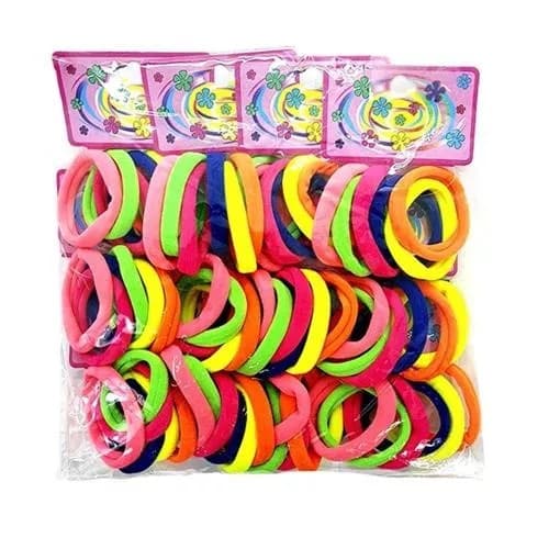 kit 72 xuxinhas Elástico de Cabelo Xuxinha Criança Adulto Rabicó
