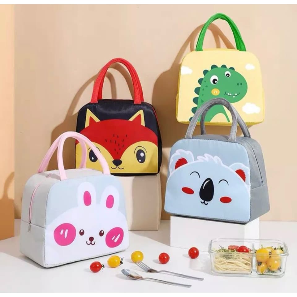 Lancheira Bolsa Térmica Infantil Escolar Piquenique Estampas Bichinhos Imediato!