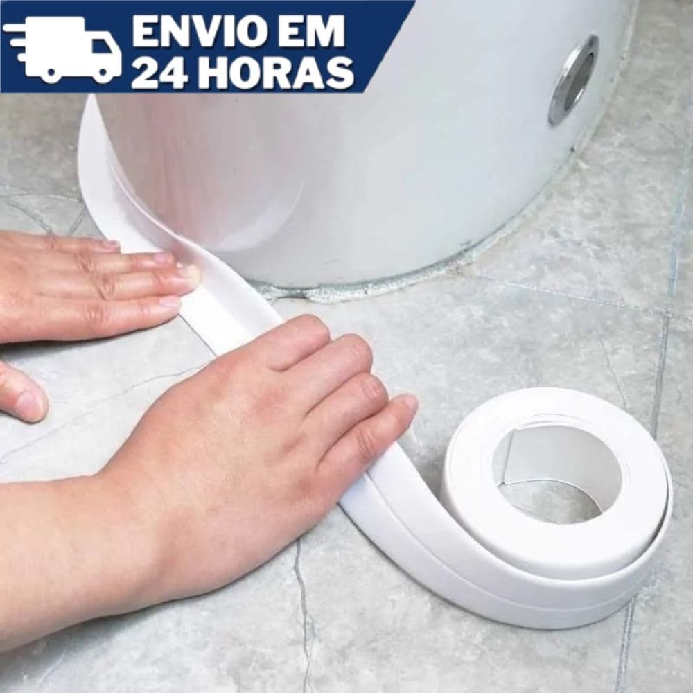 Fitas De Vedação Para Banheiro Em PVC Adesivas De Parede À Prova D'água Fita Adesiva De Cozinha Impermeável