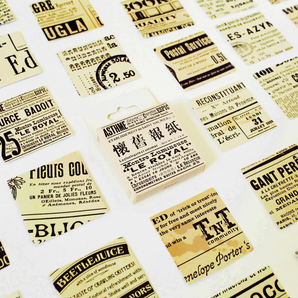 Caixinha de Adesivos – Jornal Le Royal