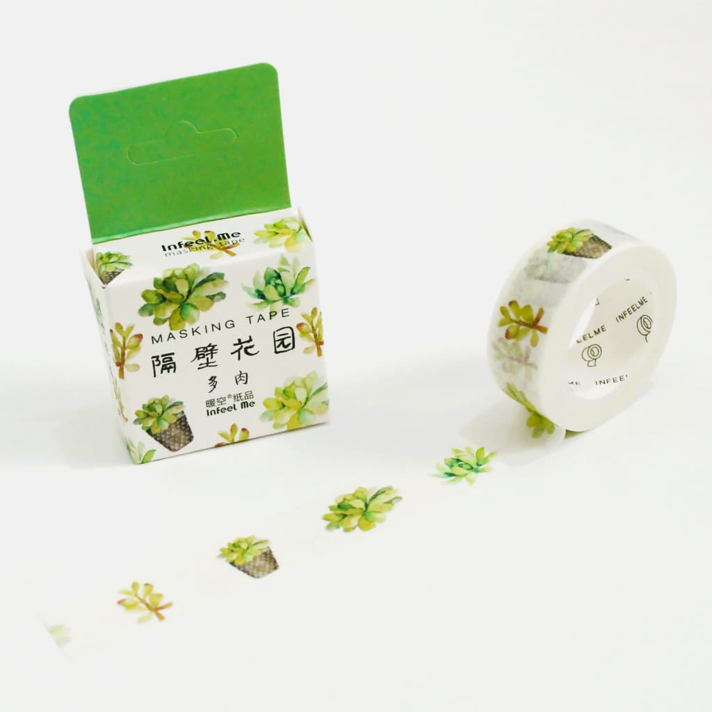 Washitape – Suculentas