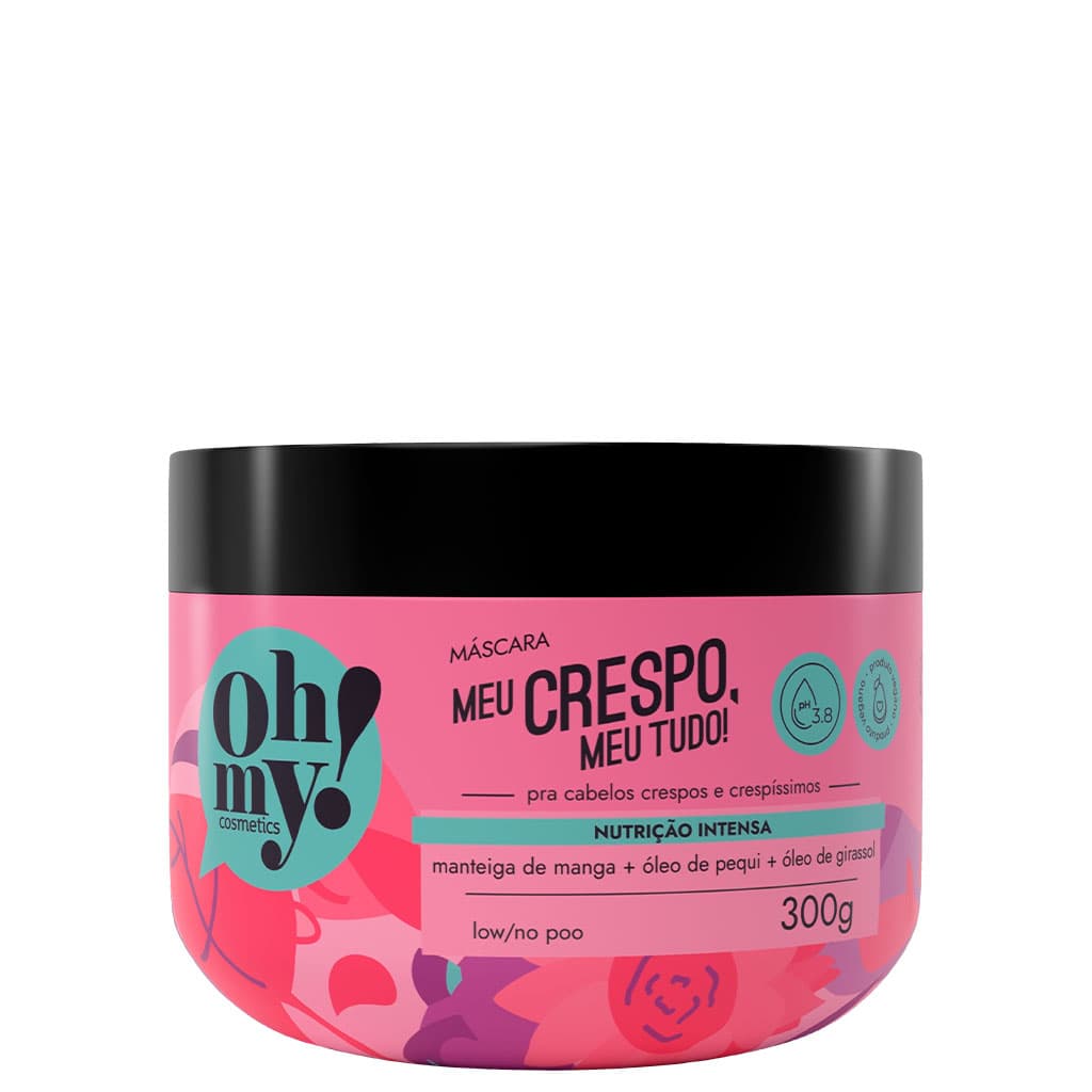 Máscara Meu Crespo, meu tudo! 300g Oh my!
