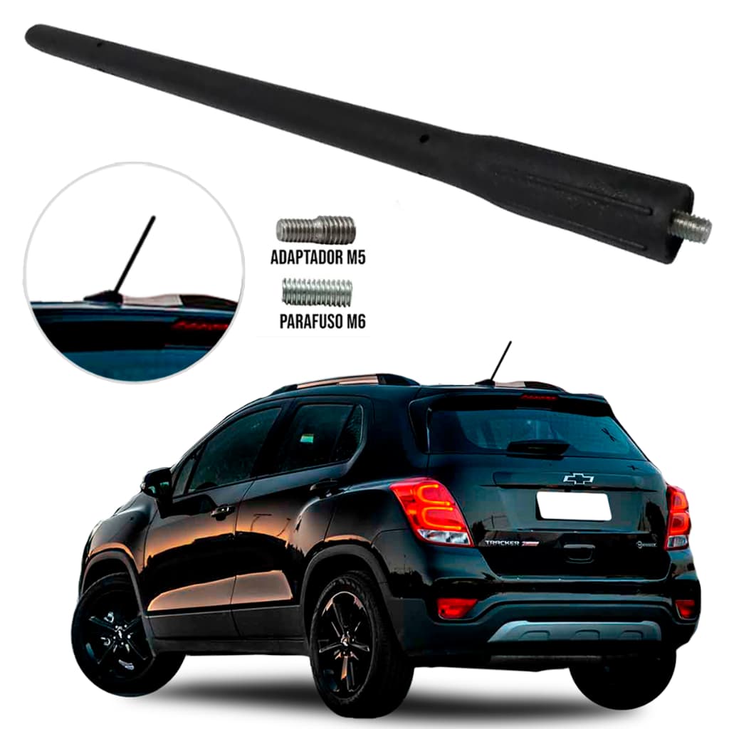 Haste Da Antena De Teto Tracker Corsa Celta Prisma Montana
