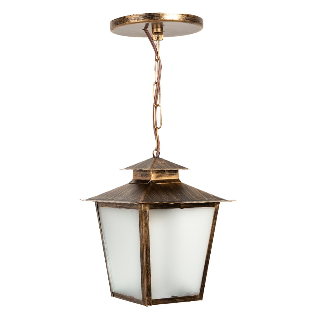 Luminária Lustre Pendente Quadrado de Teto Vidro Mini Boreal 15C