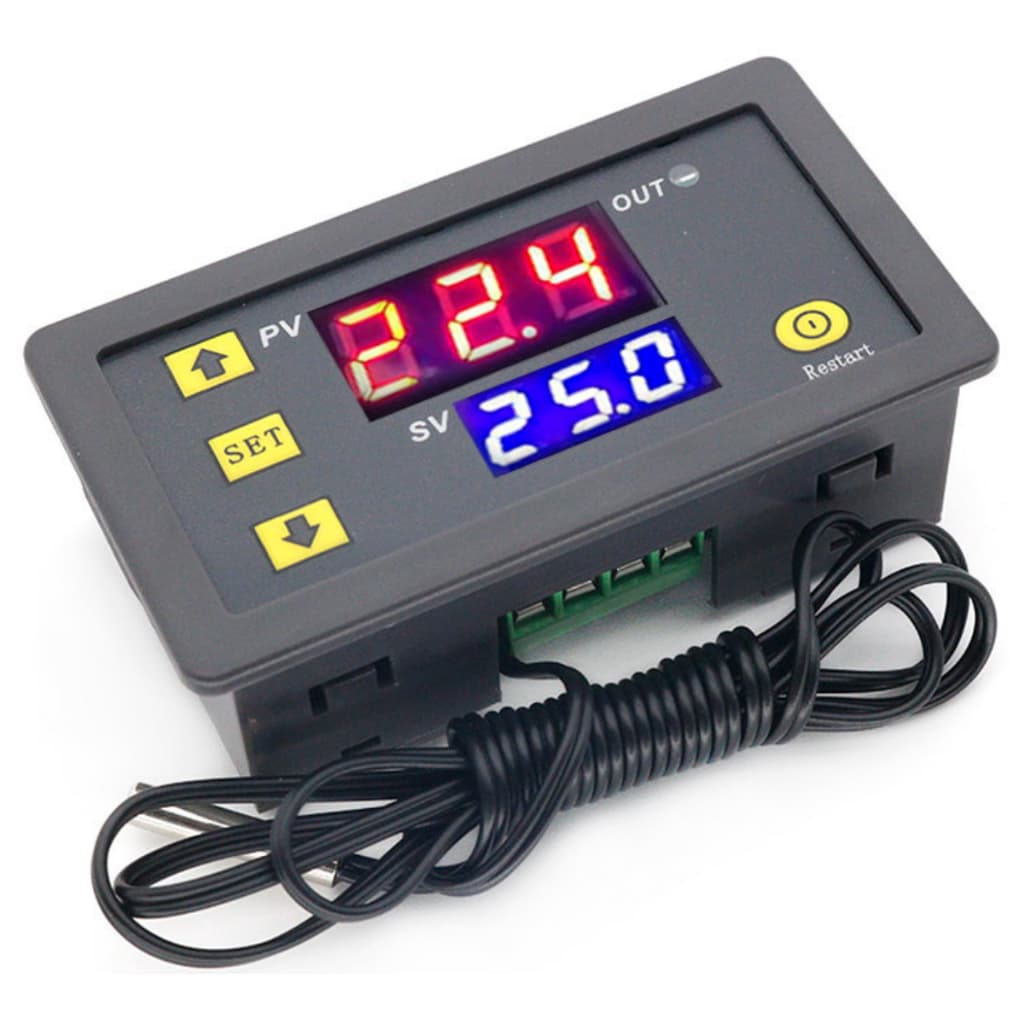 Termostato Inteligente Digital para Cervejeira Chocadeira Controlador Temperatura 110v 220v 12v 24v