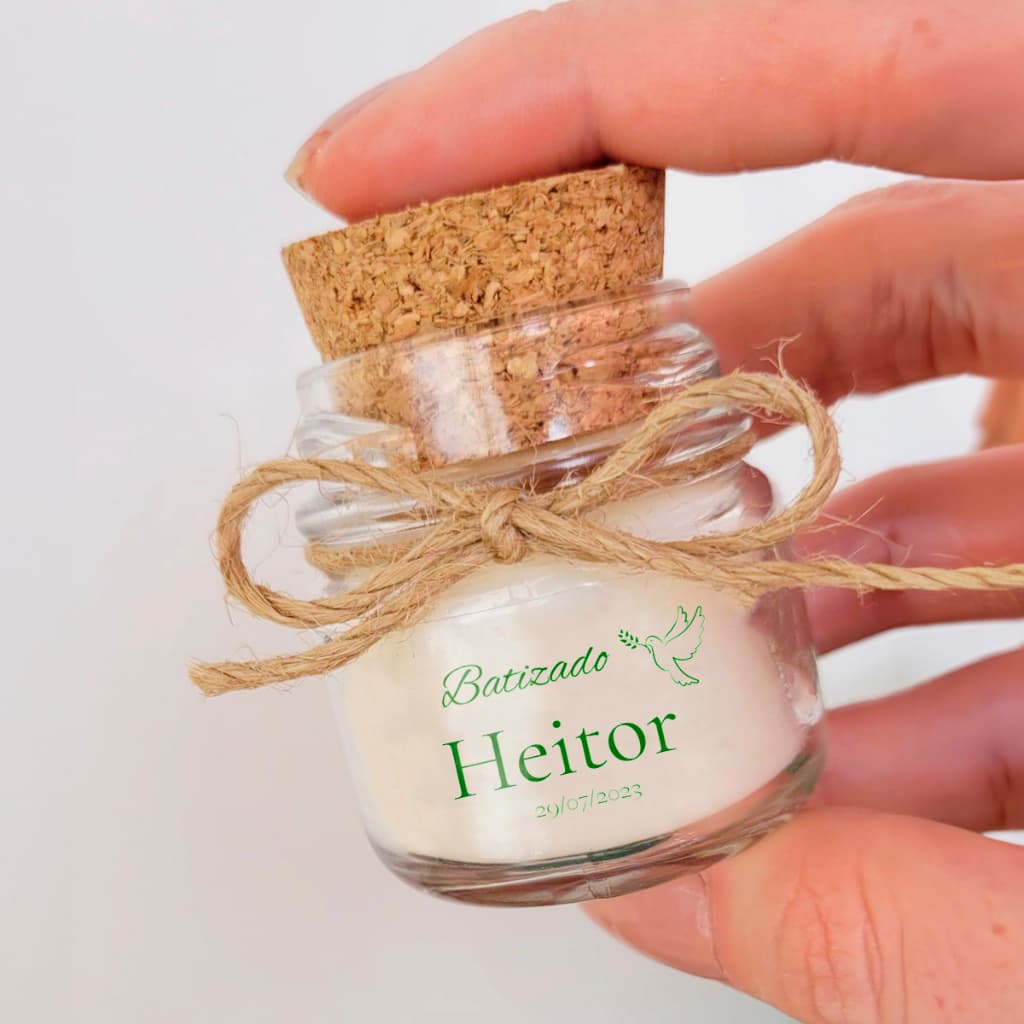 Lembrancinha vela aromáticas artesanal 30g batizado kit com 6 velas