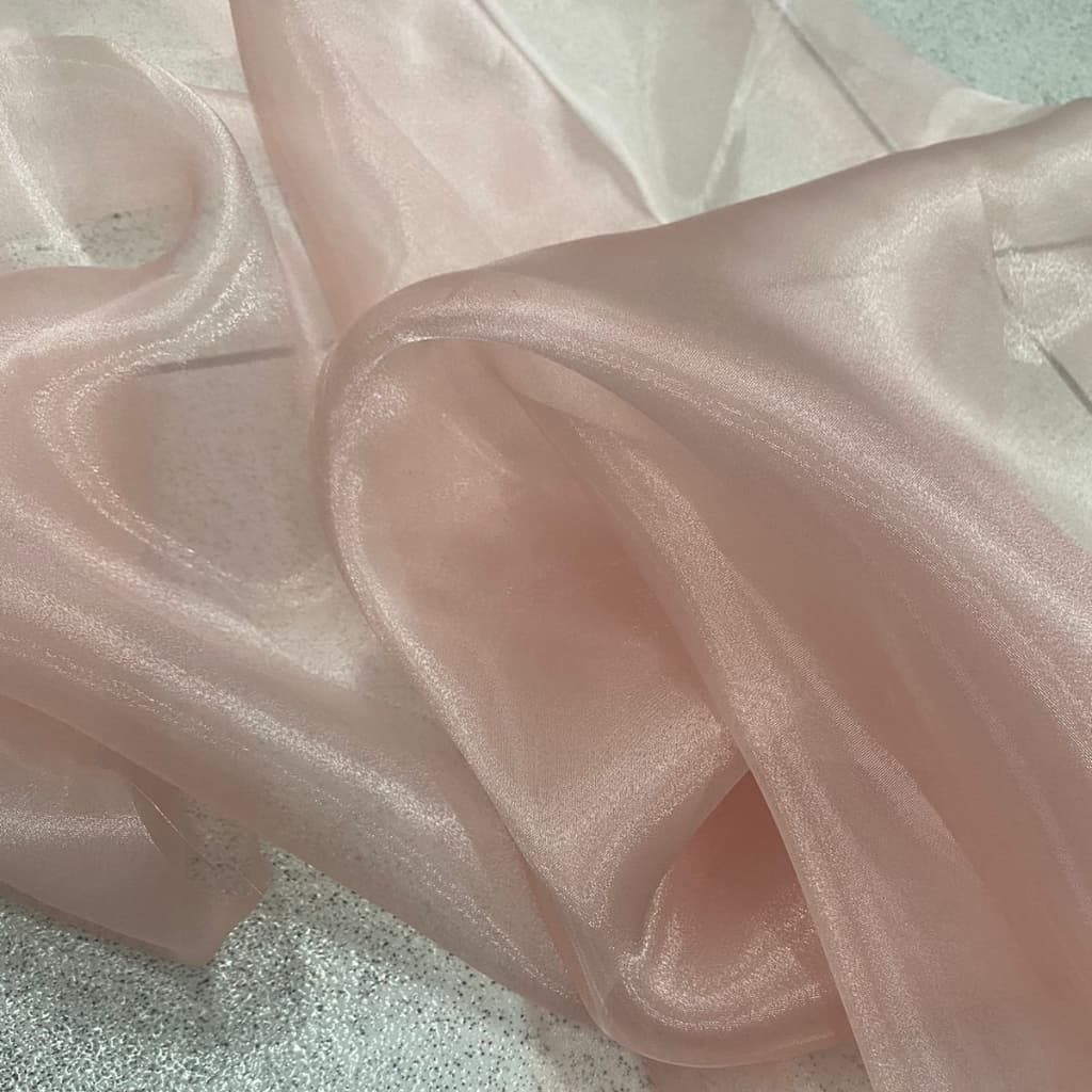 Tecido Organza Cristal 1 Metro ( 1,00 x 1,50 )