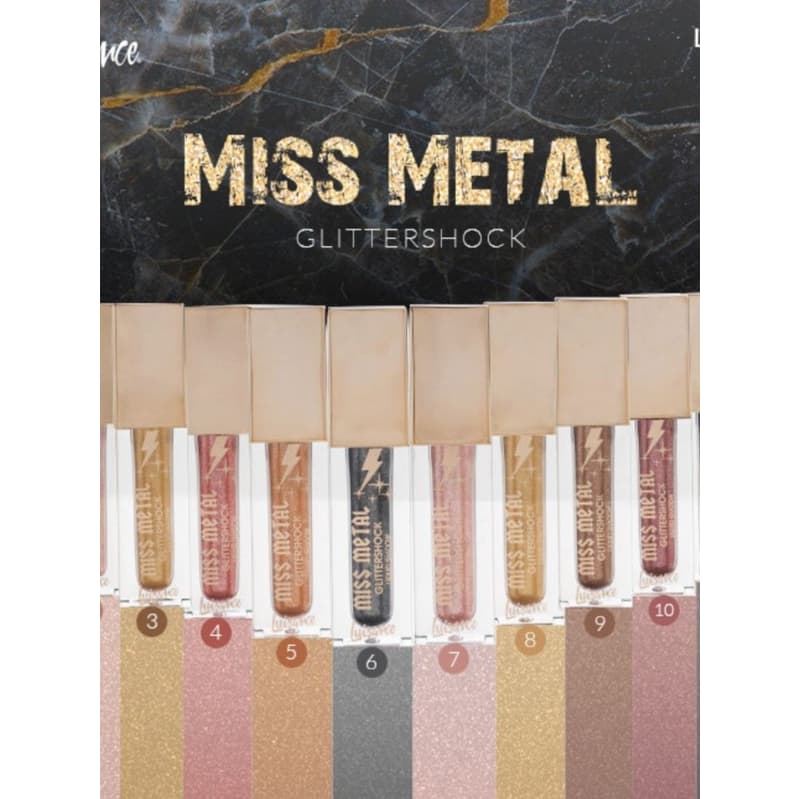 SOMBRA LÍQUIDA METAL GLITTERSHOCK LIQUID SHADOW Luisance