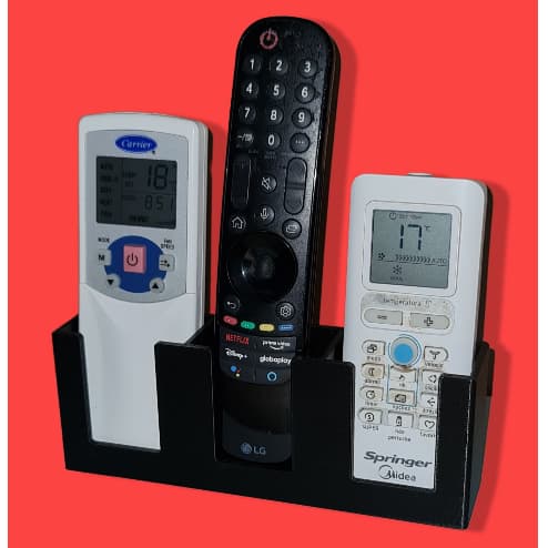 Suporte Para Controle Remoto Triplo