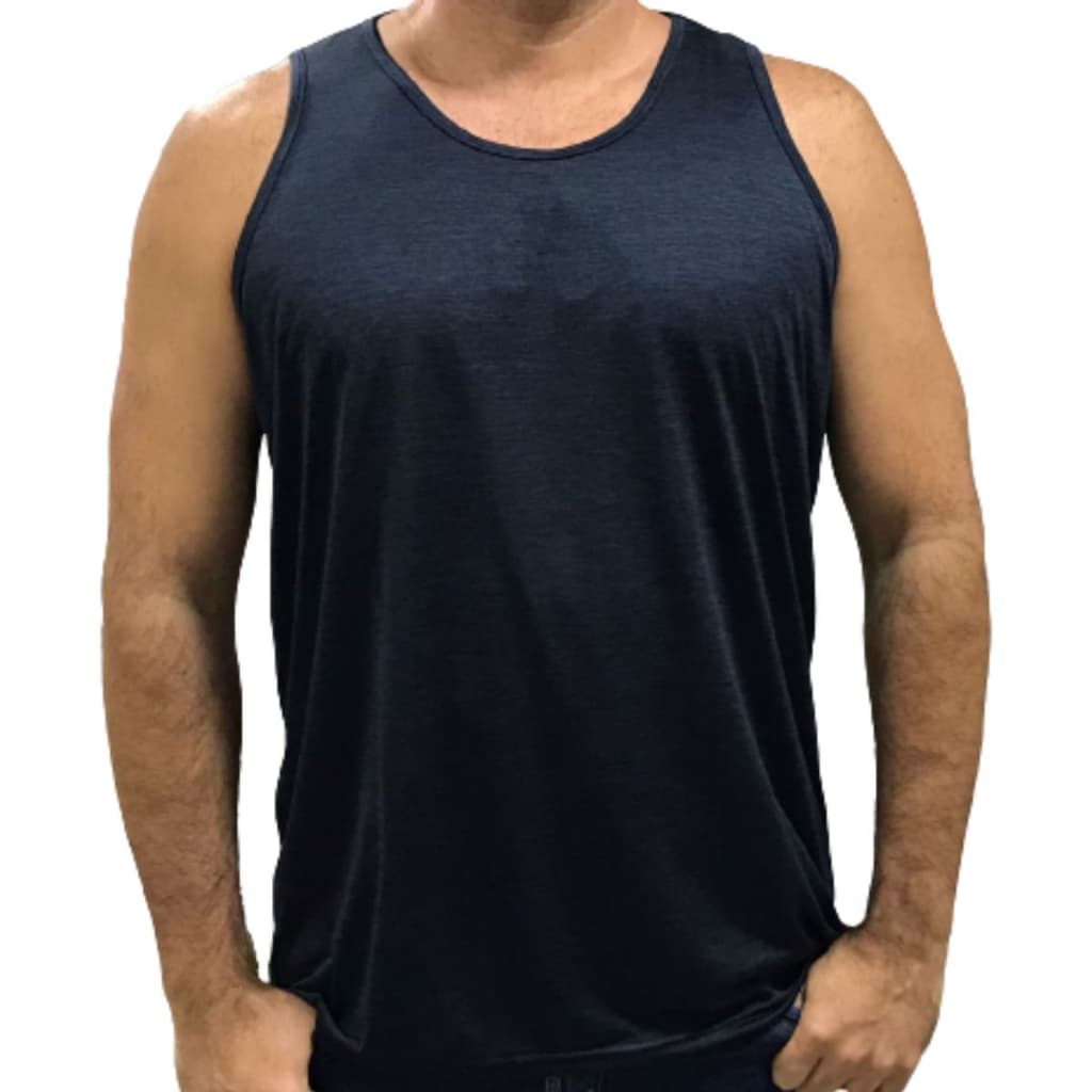 Camiseta Regata Plus Size Masculina Dry Fit  | Academia | Treino